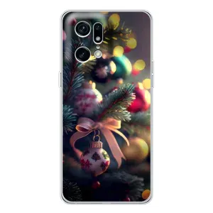 Чехлы на Новый Год OPPO Find X5 Pro (Красивая елочка)