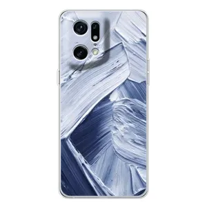 Чехлы со смыслом для OPPO Find X5 Pro (Краски мазки)