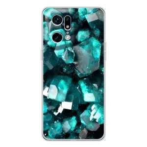Чехол (Дорого -богато) на OPPO Find X5 Pro (Кристалы)