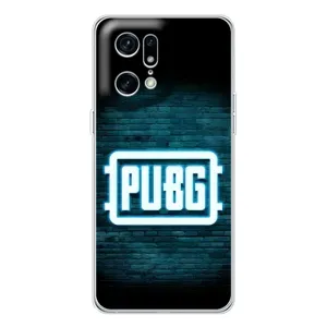 Чохол (TPU) з картинкою "Лого Пабг" на Фінд Х5 Про (Лого PUBG)