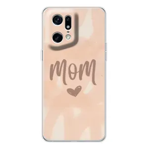 Чехлы на день мамы для Финд Х5 Про (Love mom)