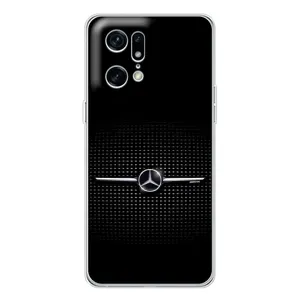 Силіконовий бампер з картинкою машини на OPPO Find X5 Pro (Mercedes)