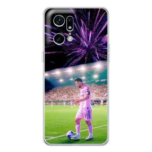 Чехлы Лео Месси в Майами на OPPO Find X5 Pro (Месси в Майами)