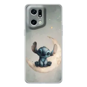 Чехол с рисунком Стич для OPPO Find X5 Pro (Милый Стич)