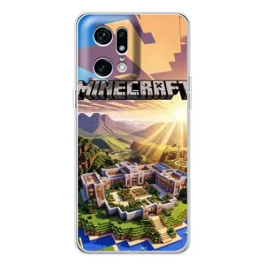 Чехол майнкрафт для OPPO Find X5 Pro (MINECRAFT)