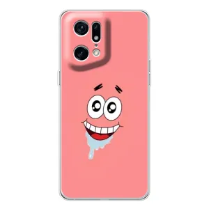 Чехлы с Патриком на OPPO Find X5 Pro (Мордочка Патрика)