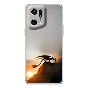 Чехол дракон Беззубик для OPPO Find X5 Pro (Мультиик Беззубик)