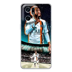 Силиконовый Чехол OPPO Find X5 Pro (Неймар ПСЖ)