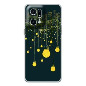 Силиконовые Чехлы Любимому человеку для OPPO Find X5 Pro (Ночной город)