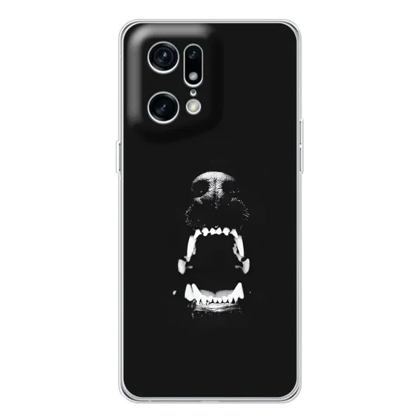 Чехол с рисунком «Пасть добермана» для OPPO Find X5 Pro Чехол с рисунком «Пасть добермана» для OPPO Find X5 Pro