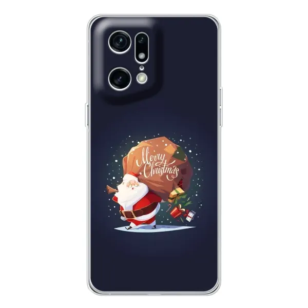 Чехол с рисунком «Подарки от Санты» для OPPO Find X5 Pro Чехол с рисунком «Подарки от Санты» для OPPO Find X5 Pro
