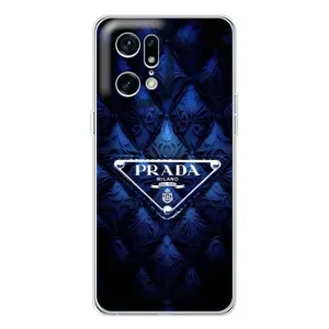 Чехол (Dior, Prada, YSL, Chanel) для OPPO Find X5 Pro (Прада)