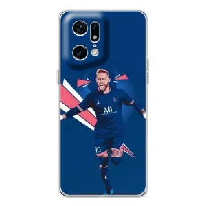 Силиконовый Чехол OPPO Find X5 Pro (Празднование Неймара)
