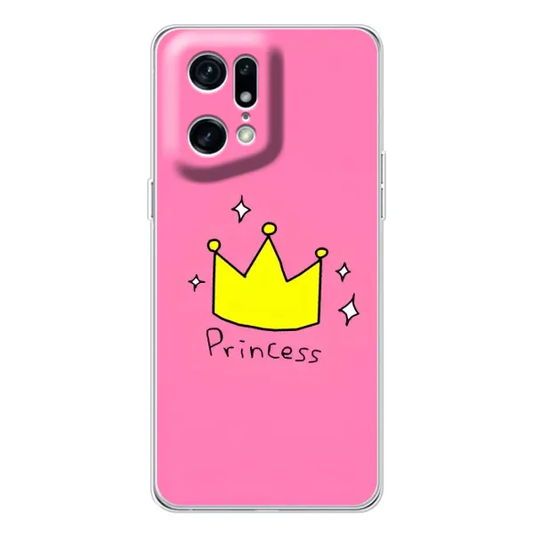 Чехол с рисунком «Princess» для OPPO Find X5 Pro Чехол с рисунком «Princess» для OPPO Find X5 Pro