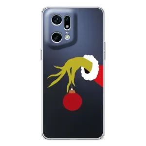 Чехол ГРИНЧ для Финд Х5 Про (Рука Гринча)