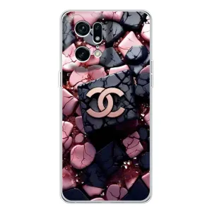 Чехол (Dior, Prada, YSL, Chanel) для OPPO Find X5 Pro (Шанель)