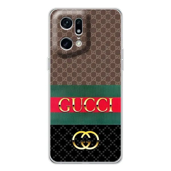 Чехол с рисунком «Стиль GUCCI» для OPPO Find X5 Pro Чехол с рисунком «Стиль GUCCI» для OPPO Find X5 Pro