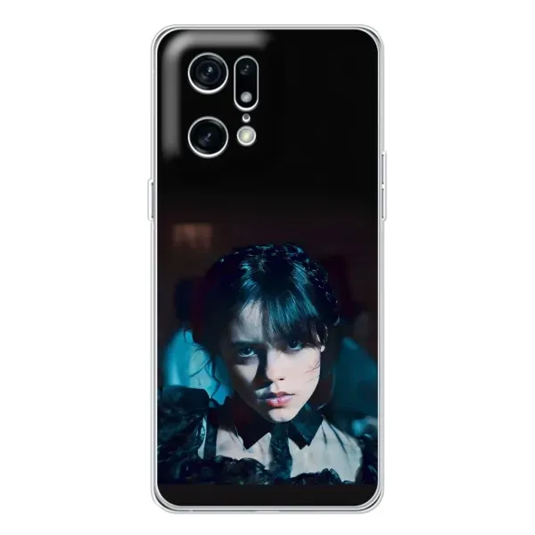 Чехол с рисунком «Танец Уэнсдей» для OPPO Find X5 Pro Чехол с рисунком «Танец Уэнсдей» для OPPO Find X5 Pro