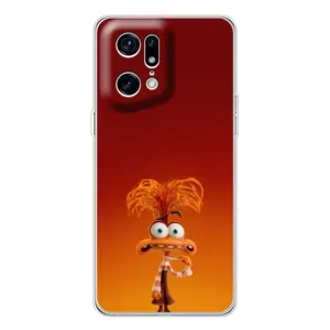 Чехол Головоломка для OPPO Find X5 Pro - (AlphaPrint) (Тревожность)