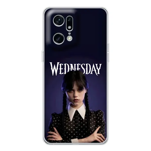 Чехол с рисунком «Wednesdey» для OPPO Find X5 Pro Чехол с рисунком «Wednesdey» для OPPO Find X5 Pro