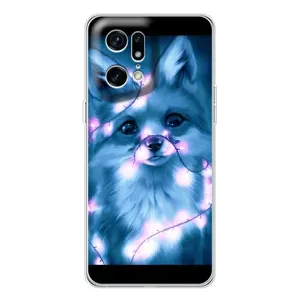 Чехол с Лисичкой для OPPO Find X5 Pro (Яркая Лиса)