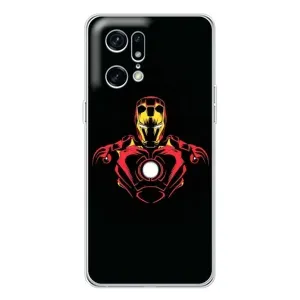Чехол Супергерой Железный человек на OPPO Find X5 Pro (Железный человек)