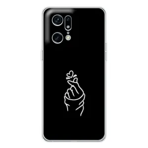 Чохол (Знак сердечка) для OPPO Find X5 Pro (Знак Сердечка)