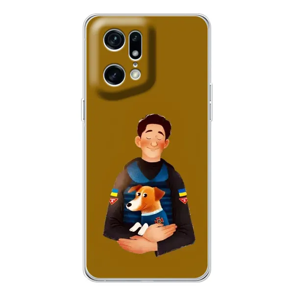 Чехол с рисунком «ЗСУ Патрон» для OPPO Find X5 Pro