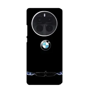 Силіконовий бампер з картинкою машини на OPPO Find X8 Pro (Чорний BMW)