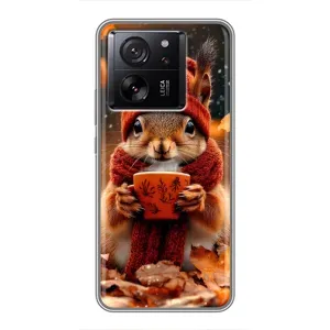 Друкований чохол 'Звірята з кавою' для OPPO K13s (Білка з кавою)