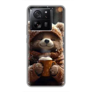 Друкований чохол 'Звірята з кавою' для OPPO K13s (Ведмедик з кавою)
