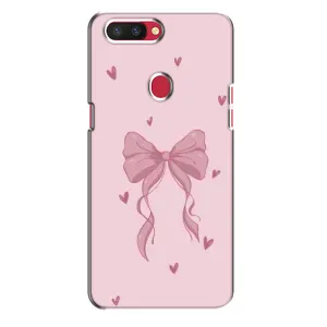 Чохол банти для Oppo R11s (Бант на рожевому)