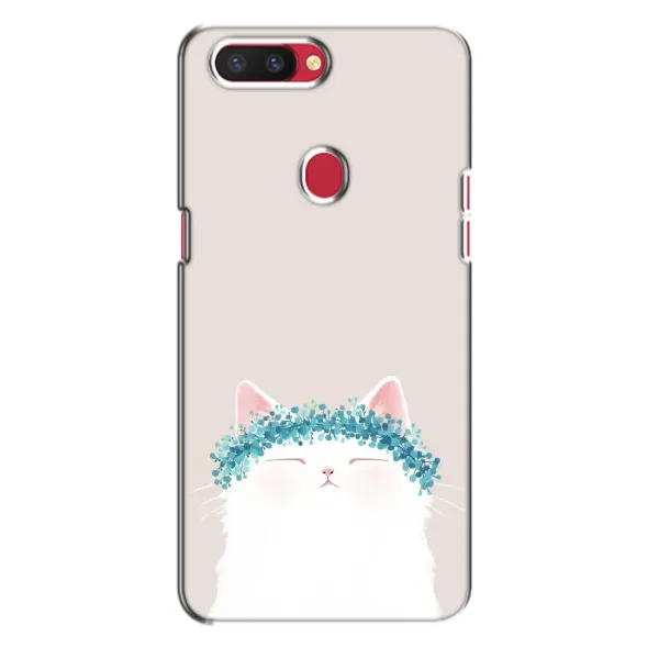 Чехол с рисунком «Белый котик» для OPPO R11s Чехол с рисунком «Белый котик» для OPPO R11s