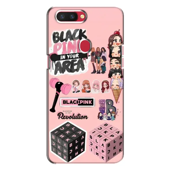 Чехол с рисунком «BLACK PINK коллаж» для OPPO R11s Чехол с рисунком «BLACK PINK коллаж» для OPPO R11s