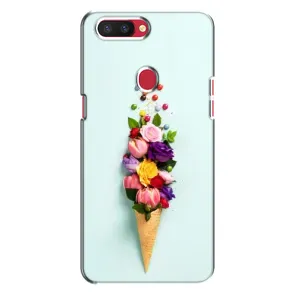 Чехлы с тематикой "ЦВЕТЫ" на Oppo R11s (Цветок-мороженное)