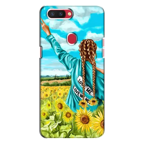 Чехол с рисунком «Девушка на поле» для OPPO R11s Чехол с рисунком «Девушка на поле» для OPPO R11s