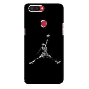Силиконовый Чехол Nike Air Jordan на Оппо Р11с (Джордан)