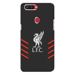 Силиконовые Чехлы принт Футбол на Oppo R11s (Эмблема Liverpool)
