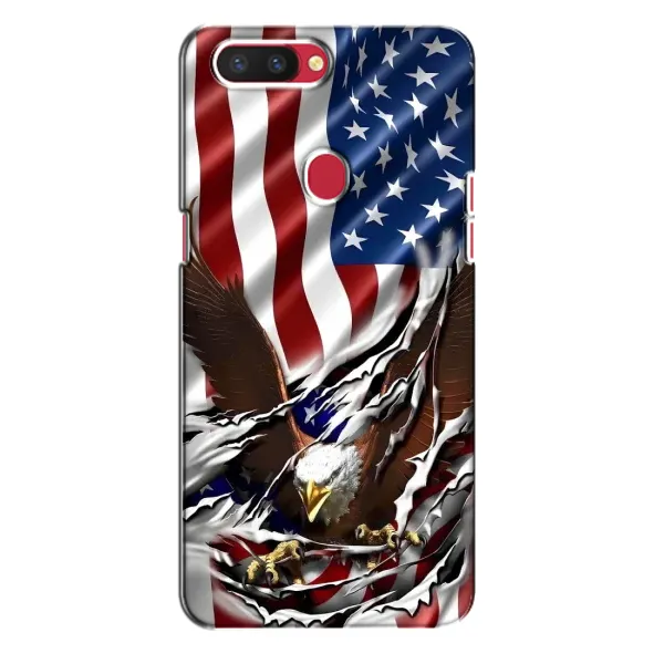 Чехол с рисунком «Флаг USA» для OPPO R11s