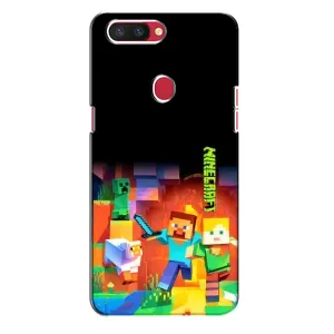 Чохли для Oppo R11s (Персонажі МайнКрафт) (Герой Майнкрафт)