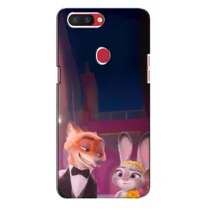 Силіконовий чохол з принтом Зоотрополіс для Oppo R11s (Головні герої)