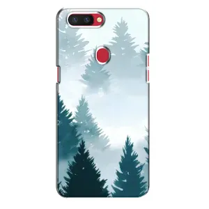 Летний Чехол на Oppo R11s (Горный лес)
