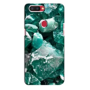 Чехол (Дорого -богато) на Oppo R11s (Изумруд)