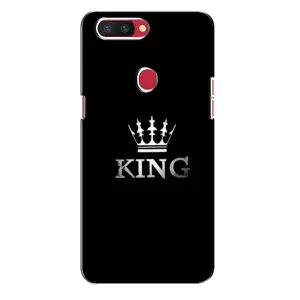 Чехол (Корона на чёрном фоне) для Оппо Р11с (KING)