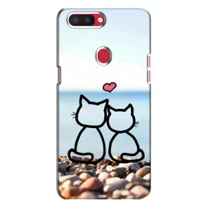 Силіконові Чохли Коханій людині для Oppo R11s (Котейки)