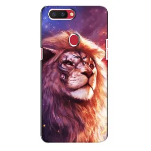Чехол с картинкой на Oppo R11s (Красочный ЛЕВ)