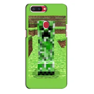 Чохли для Oppo R11s (Персонажі МайнКрафт) (Кріпер 2)