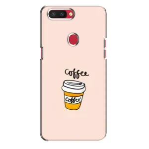 Чехол с изображением вкусной еды для Oppo R11s (Кружка кофе)