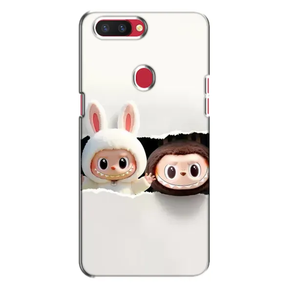 Чехол с рисунком «Фигурки Labubu» для OPPO R11s Чехол с рисунком «Фигурки Labubu» для OPPO R11s