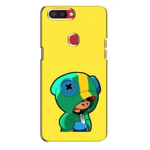 Чехол Бравл Старс для Oppo R11s (Леон (LEON))